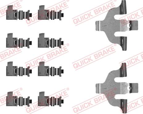 QUICK BRAKE 1090066 - Tarvikesarja, jarrupala inparts.fi