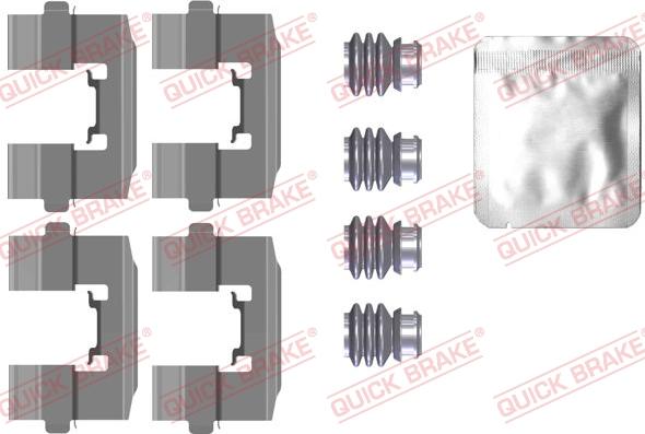 QUICK BRAKE 1090115 - Tarvikesarja, jarrupala inparts.fi