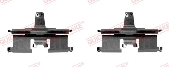 QUICK BRAKE 109-1692-1 - Tarvikesarja, jarrupala inparts.fi