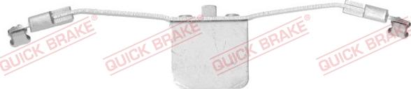 QUICK BRAKE 109-1641-1 - Tarvikesarja, jarrupala inparts.fi