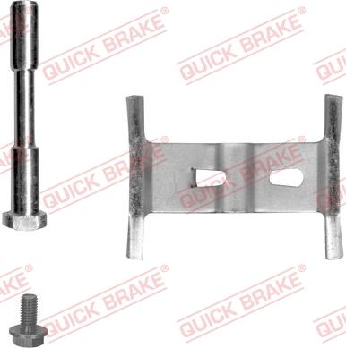 QUICK BRAKE 109-1658-1 - Tarvikesarja, jarrupala inparts.fi