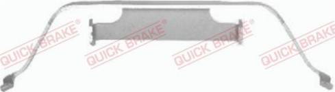 QUICK BRAKE 109-1638-1 - Tarvikesarja, jarrupala inparts.fi