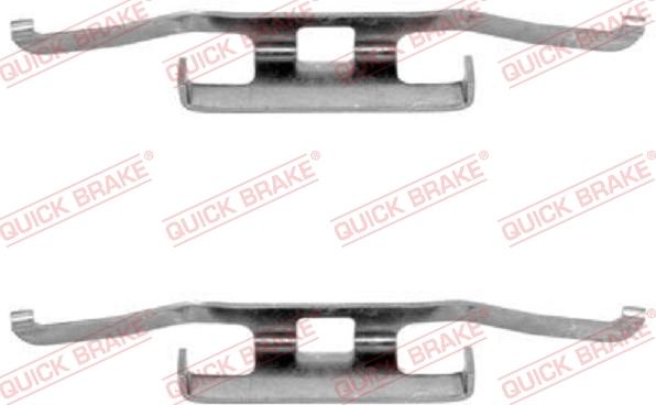 QUICK BRAKE 1091098 - Tarvikesarja, jarrupala inparts.fi