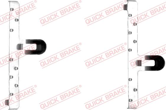 QUICK BRAKE 109-1048-1 - Tarvikesarja, jarrupala inparts.fi