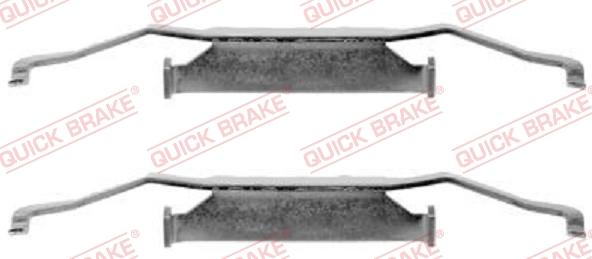 QUICK BRAKE 1091054 - Tarvikesarja, jarrupala inparts.fi