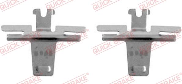 QUICK BRAKE 109-1018-1 - Tarvikesarja, jarrupala inparts.fi