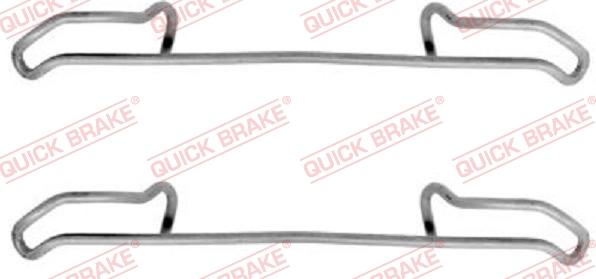 QUICK BRAKE 1091085 - Tarvikesarja, jarrupala inparts.fi