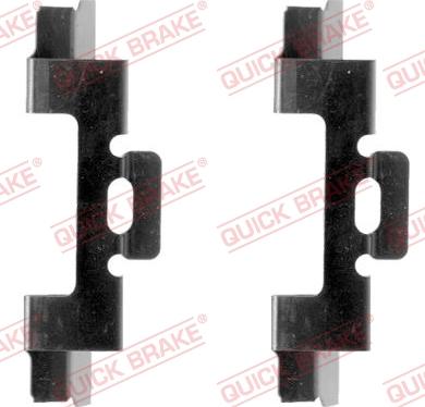 QUICK BRAKE 109-1027-1 - Tarvikesarja, jarrupala inparts.fi