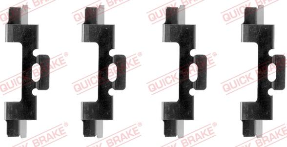 QUICK BRAKE 109-1027 - Tarvikesarja, jarrupala inparts.fi