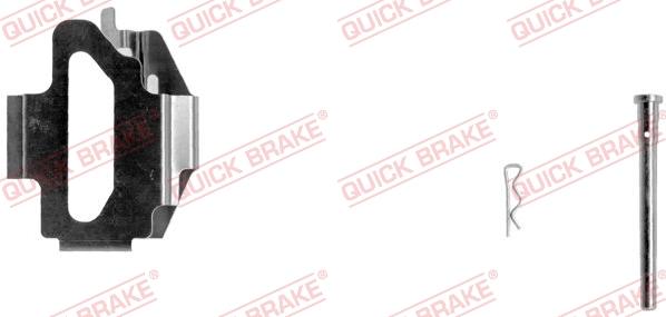 QUICK BRAKE 109-1141-1L - Tarvikesarja, jarrupala inparts.fi