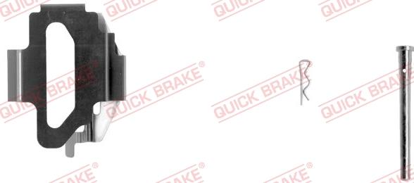 QUICK BRAKE 109-1141-1R - Tarvikesarja, jarrupala inparts.fi