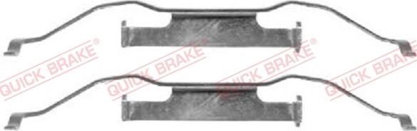 QUICK BRAKE 1091148 - Tarvikesarja, jarrupala inparts.fi