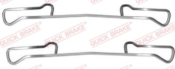 QUICK BRAKE 1091150 - Tarvikesarja, jarrupala inparts.fi