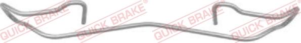 QUICK BRAKE 109-1187-1 - Tarvikesarja, jarrupala inparts.fi