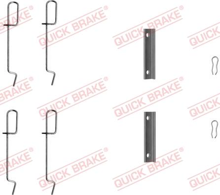 QUICK BRAKE 1091125 - Tarvikesarja, jarrupala inparts.fi