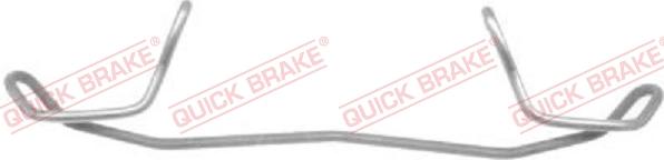 QUICK BRAKE 109-1123-1 - Tarvikesarja, jarrupala inparts.fi