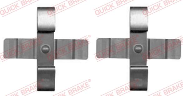 QUICK BRAKE 109-1899-1 - Tarvikesarja, jarrupala inparts.fi