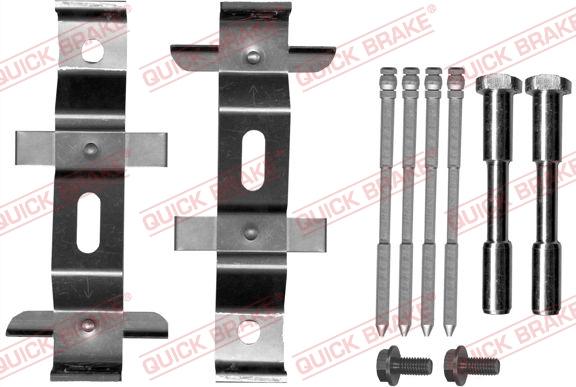 QUICK BRAKE 1091894 - Tarvikesarja, jarrupala inparts.fi