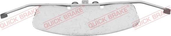 QUICK BRAKE 109-1846R-1 - Tarvikesarja, jarrupala inparts.fi