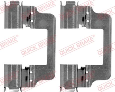 QUICK BRAKE 109-1867R-1 - Tarvikesarja, jarrupala inparts.fi