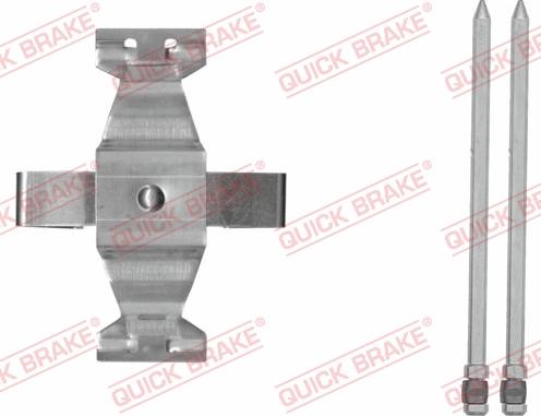 QUICK BRAKE 109-1804-1 - Tarvikesarja, jarrupala inparts.fi