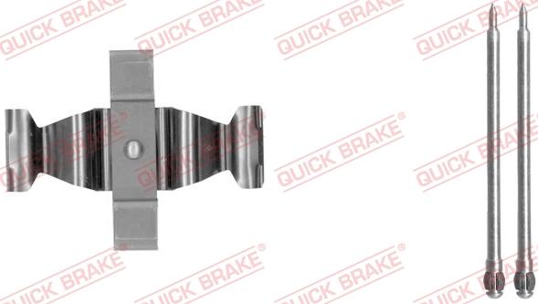 QUICK BRAKE 109-1803-1 - Tarvikesarja, jarrupala inparts.fi