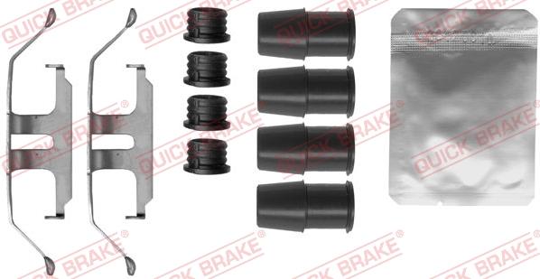 QUICK BRAKE 1091884 - Tarvikesarja, jarrupala inparts.fi