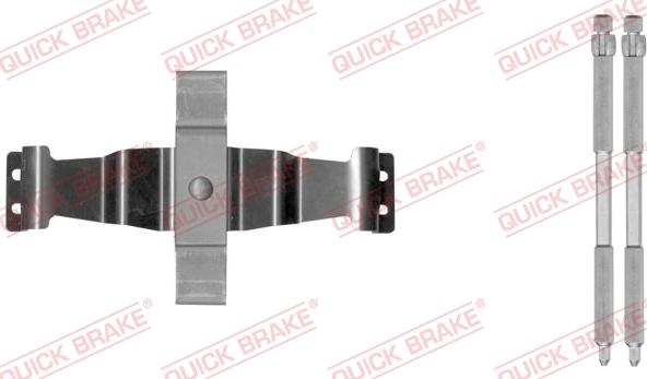 QUICK BRAKE 109-1886-1 - Tarvikesarja, jarrupala inparts.fi