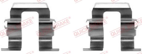 QUICK BRAKE 109-1259-1 - Tarvikesarja, jarrupala inparts.fi