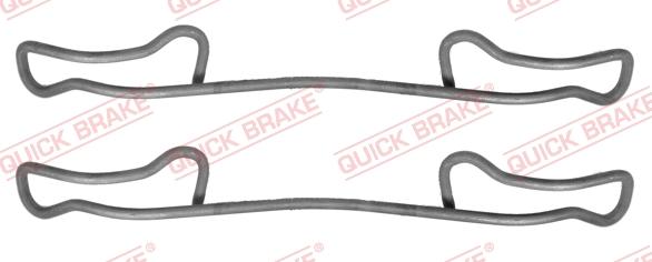 QUICK BRAKE 1091200 - Tarvikesarja, jarrupala inparts.fi