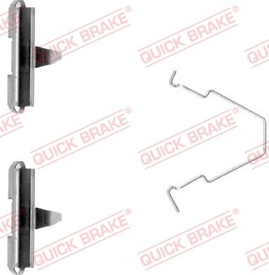 QUICK BRAKE 109-1270-1 - Tarvikesarja, jarrupala inparts.fi