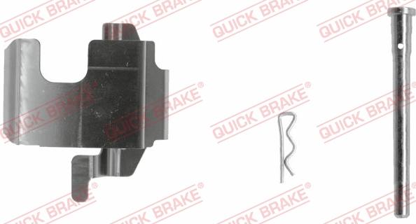 QUICK BRAKE 109-1273-1R - Tarvikesarja, jarrupala inparts.fi