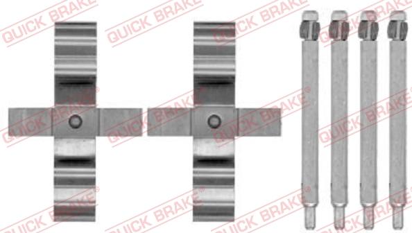 QUICK BRAKE 1091794 - Tarvikesarja, jarrupala inparts.fi