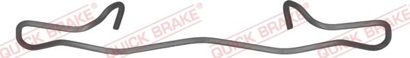 QUICK BRAKE 109-1755-1 - Tarvikesarja, jarrupala inparts.fi