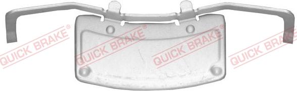 QUICK BRAKE 109-1706-1 - Tarvikesarja, jarrupala inparts.fi