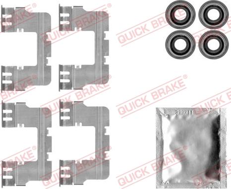 QUICK BRAKE 1091785 - Tarvikesarja, jarrupala inparts.fi