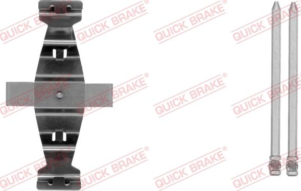 QUICK BRAKE 109-1786-1 - Tarvikesarja, jarrupala inparts.fi