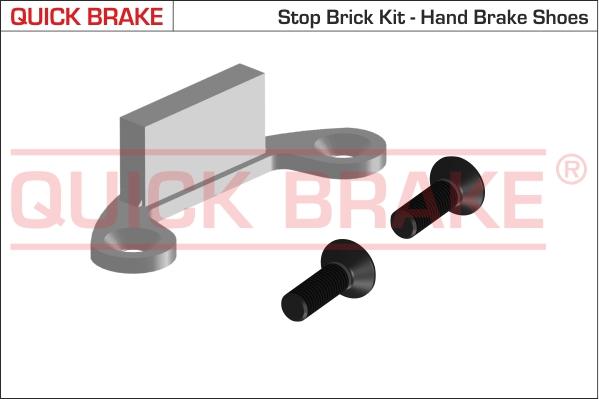 QUICK BRAKE 105-0481 - Tarvikesarja, seisontajarru inparts.fi