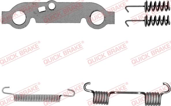 QUICK BRAKE 105-0537-1 - Tarvikesarja, seisontajarru inparts.fi