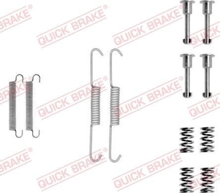 QUICK BRAKE 1050690 - Tarvikesarja, seisontajarru inparts.fi