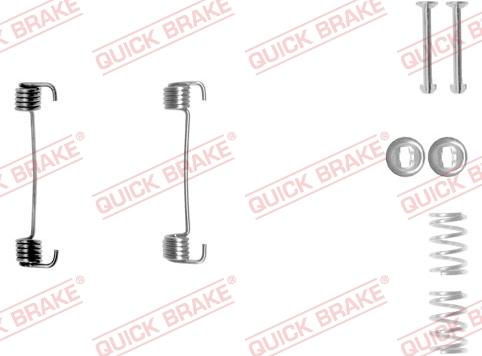 QUICK BRAKE 105-0619-1 - Tarvikesarja, seisontajarru inparts.fi