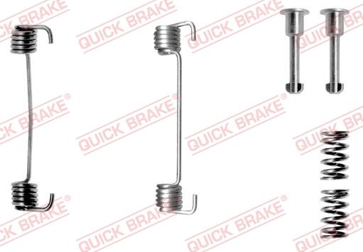 QUICK BRAKE 105-0620-1 - Tarvikesarja, seisontajarru inparts.fi