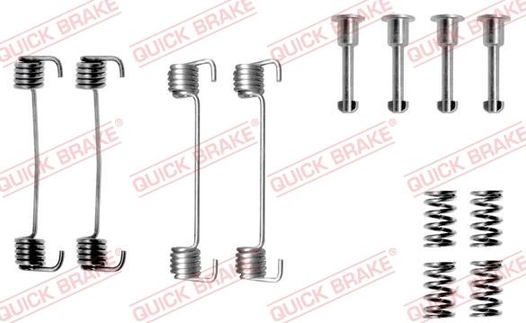 QUICK BRAKE 1050620 - Tarvikesarja, seisontajarru inparts.fi