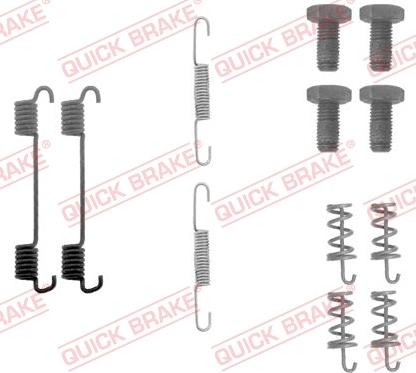 QUICK BRAKE 1050622 - Tarvikesarja, seisontajarru inparts.fi