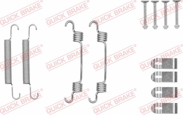 QUICK BRAKE 105-0044 - Tarvikesarja, seisontajarru inparts.fi