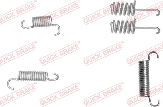 QUICK BRAKE 105-0004-1 - Tarvikesarja, seisontajarru inparts.fi