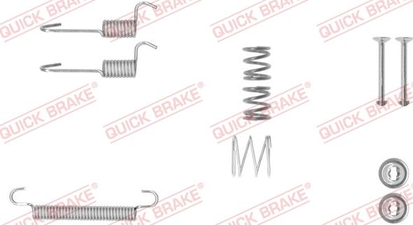 QUICK BRAKE 105-0008-1 - Tarvikesarja, seisontajarru inparts.fi