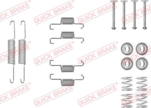 QUICK BRAKE 105-0011 - Tarvikesarja, seisontajarru inparts.fi