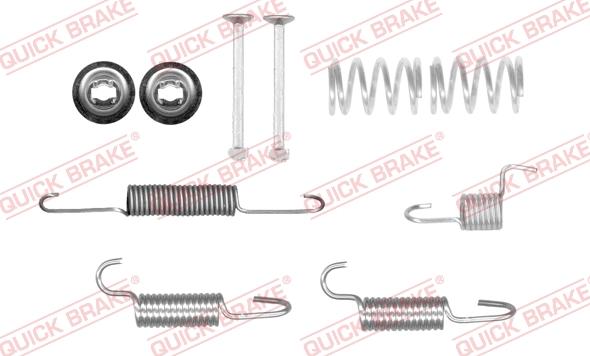 QUICK BRAKE 105-0025-1 - Tarvikesarja, seisontajarru inparts.fi