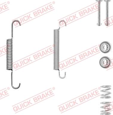 QUICK BRAKE 105-0020-1 - Tarvikesarja, seisontajarru inparts.fi